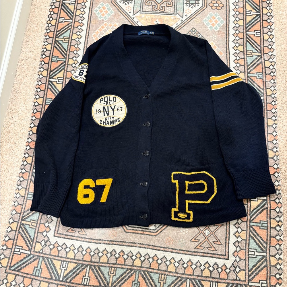 Polo Ralph Lauren Letterman cardigan